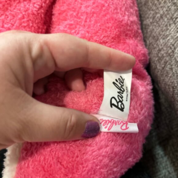 Barbie Plush Pink Car Pet Bed for Dogs and Cats like new - Picture 6 of 6